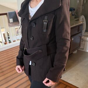 Zara Women's Dark Brown Trench Coat